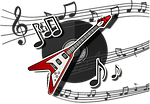 guitar, music, rock