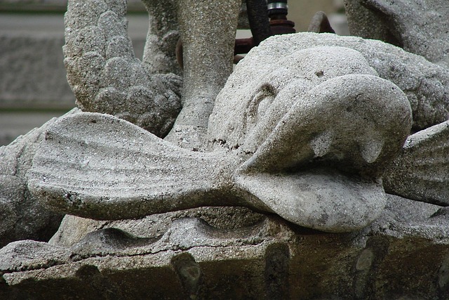 Fisk, Skulptur, Sandsten, Kunst