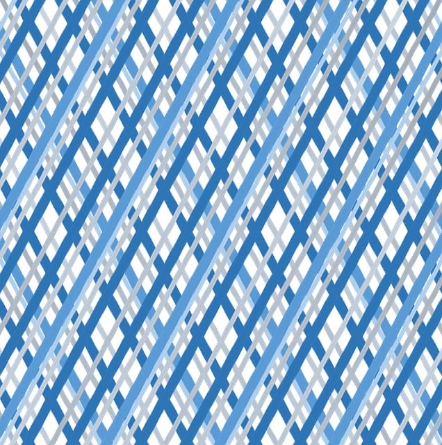 Free geometric overlay blue illustration