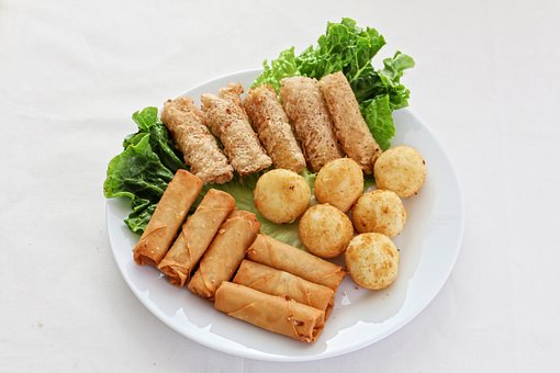 Free Durian Pancake Durian Spring Roll photo and picture
