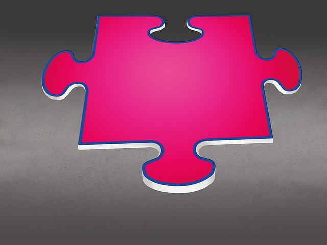Free puzzle puzzle piece hover illustration