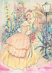 vintage, collage, drawing
