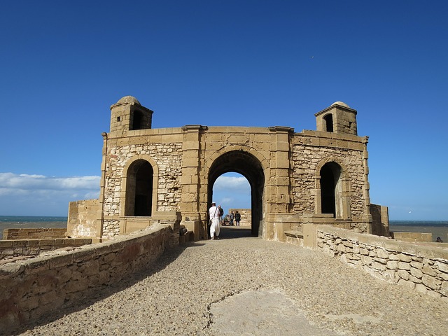 Slot, Marokko, Essaouira, Port