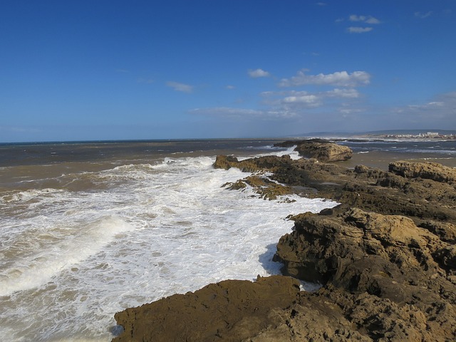 Marokko, Strand, Surf, Essaouira
