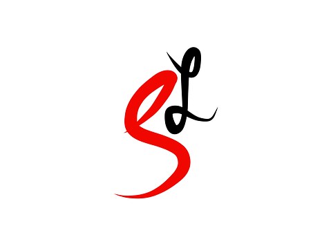 Moda, Logotipo, Ícone, S L