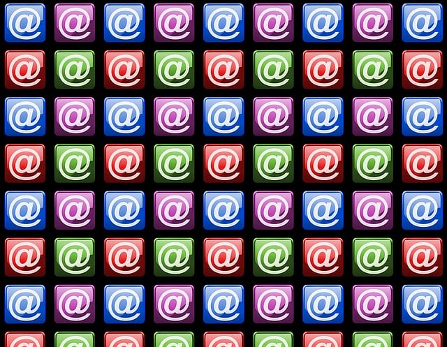 Free email at internet illustration