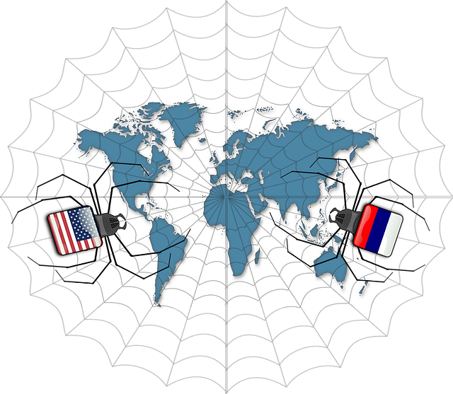 Free spider map world map illustration