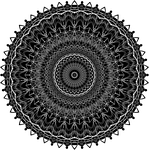 inverse, abstract, black
