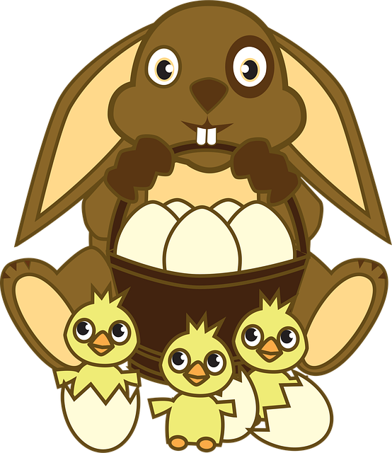 Download free HD stock image of Easter Spring Free easter spring hare vector