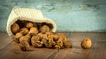 walnuts, nuts, dump