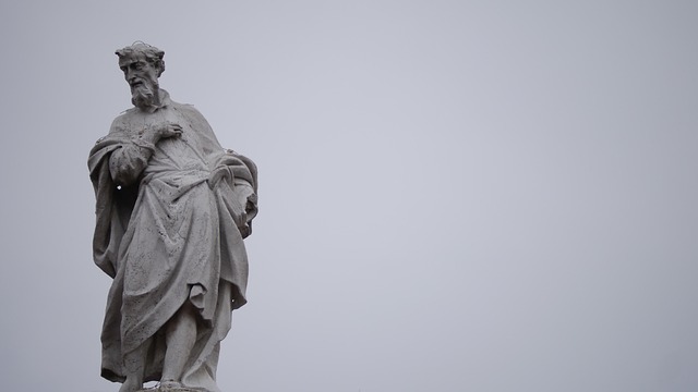 Venetië, Standbeeld, Kunst, Italië, Dak