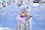 snow, baby, girl