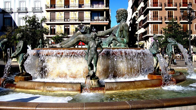 Free Fountain Turia photo and picture