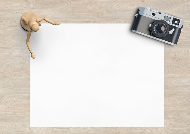 Free blank empty paper illustration