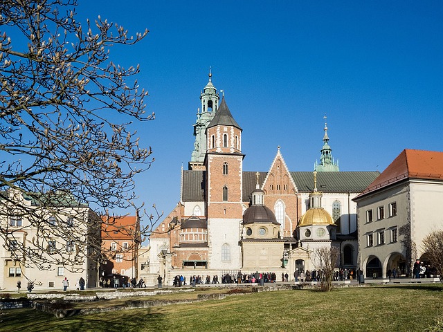 Krakau, Wawel, Polen, Kasteel
