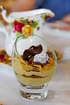cake, chocolate, coffee