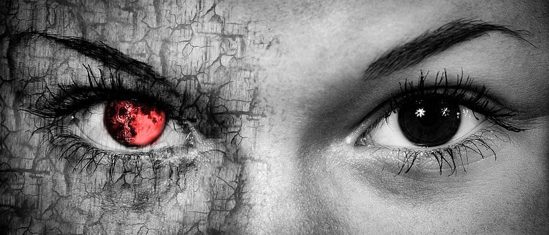 Free Eyes Portrait illustration and picture
