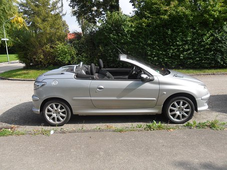 Free Convertible Driving A Car photo and picture