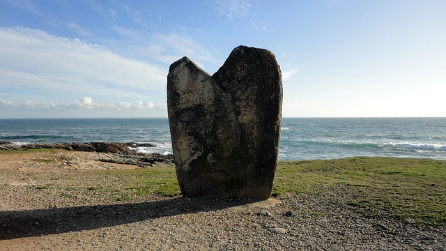 Menhir, Kelten, Frankrijk, Bretagne