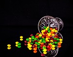skittles, lollies, sweets