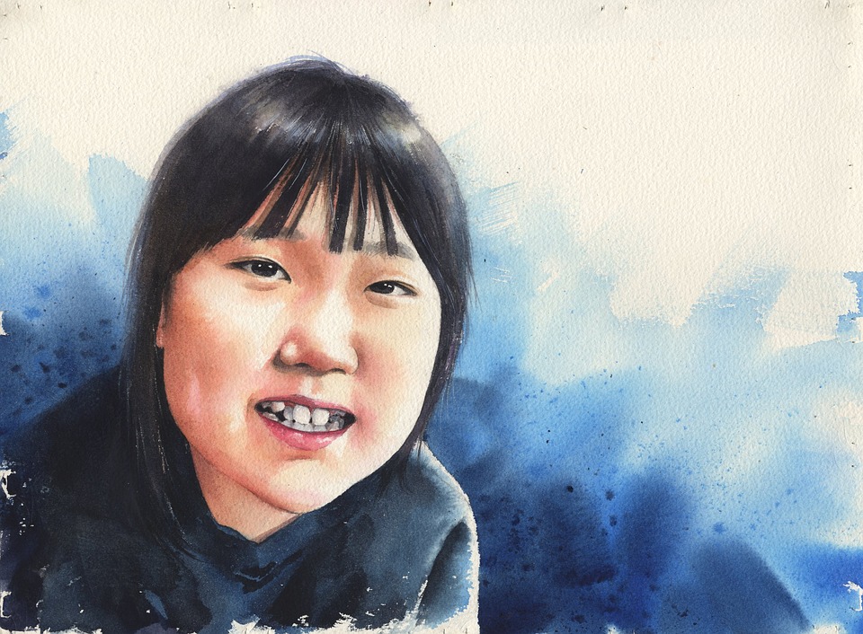 人物水彩画 人物画 図 Pixabayの無料画像