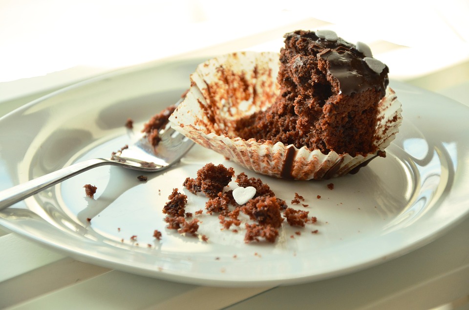 Chocolate Muffin Muffins Crumbs - Free photo on Pixabay