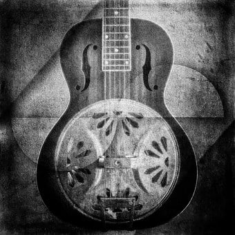 Free Guitar Abstract illustration and picture