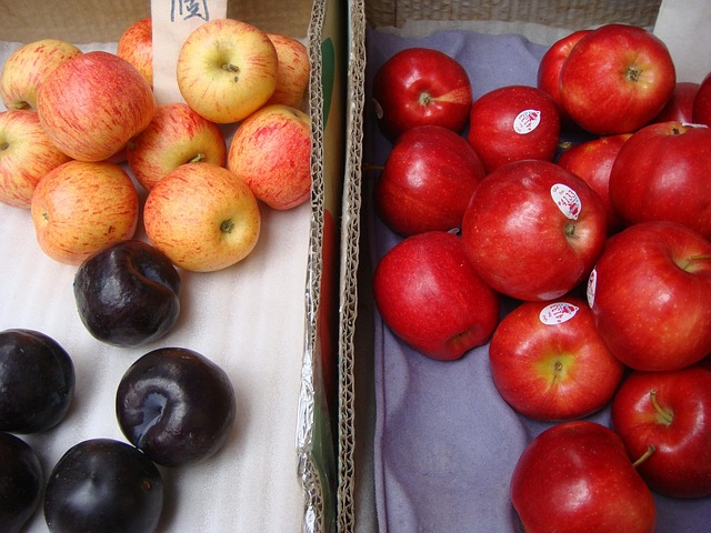 Appel, Markt, Verschillend, Eten, Fruit