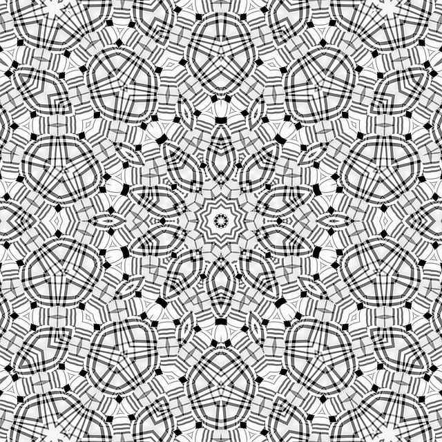 Free mandala adult coloring color illustration