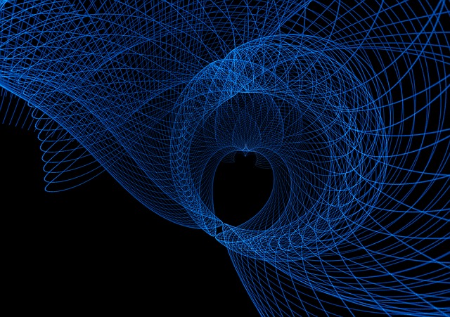 Abstrakt, Linien, Wellen, Hintergrund