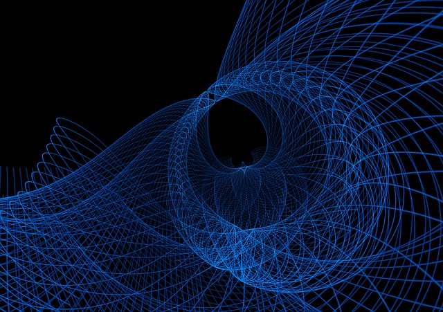 Abstrakt, Linien, Wellen, Hintergrund