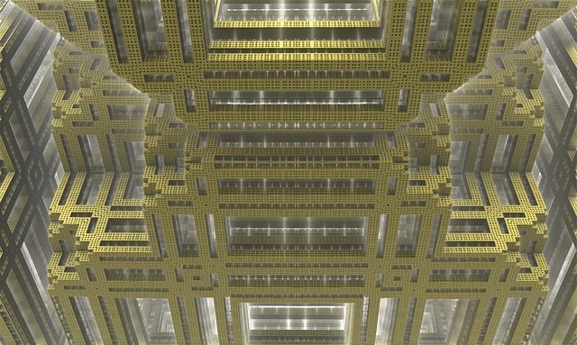 Free fractal complexity render illustration