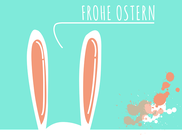 Free happy easter fixed to celebrate vector