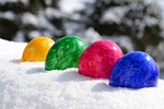 easter, easter eggs, colorful