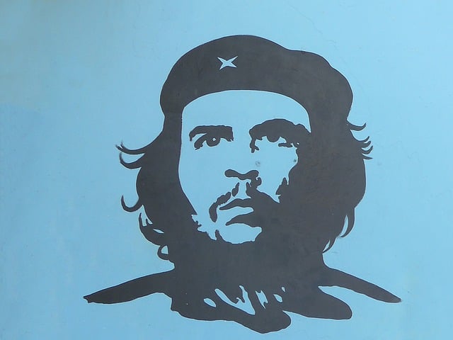 Graffiti, Che Guevara, Kuba, Portrait