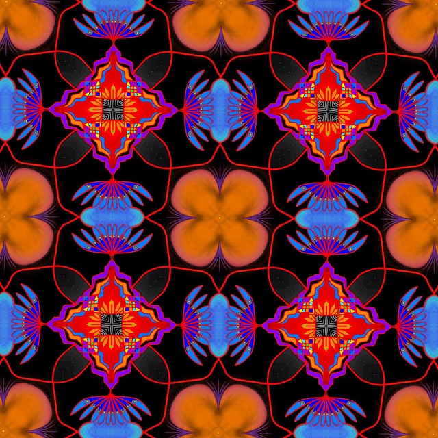 Free ornament multicoloured coloured illustration