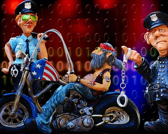 Polizei, Kontrolle, Datenverkehr