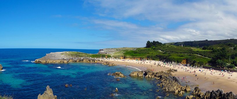 Free Beach Llanes photo and picture