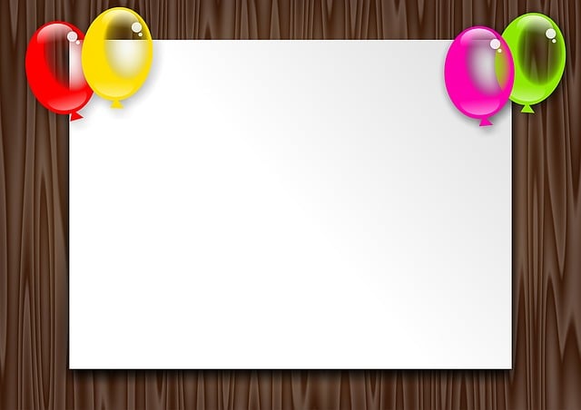 Free frame border background illustration