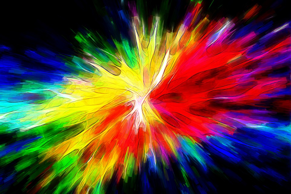 Color, Background, Structure, Lines, Explosion, Pop
