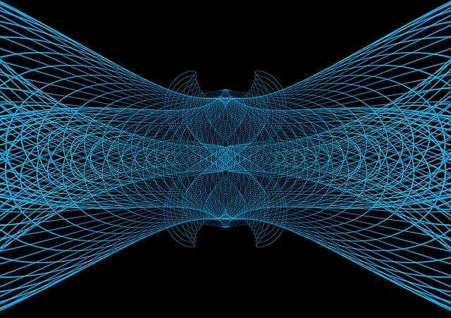Abstrakt, Linien, Wellen, Hintergrund