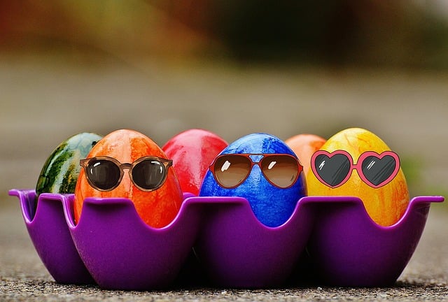 Free easter easter eggs fun illustration