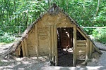 wattle and daub, built, bungalow