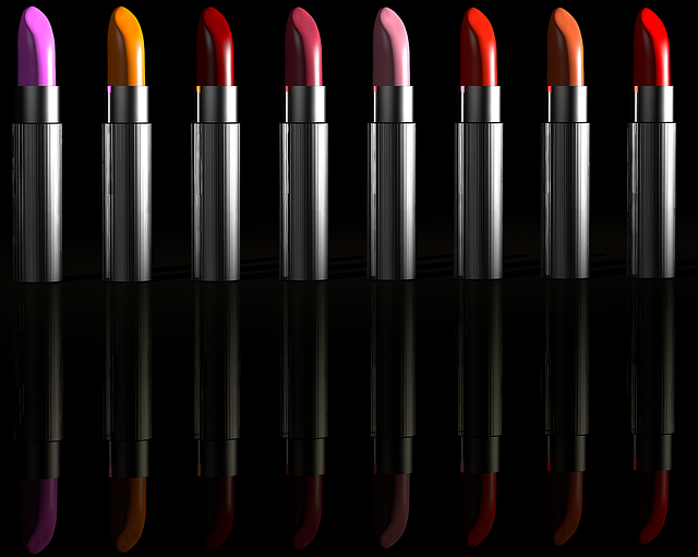 Free lipsticks makeup pencils make up illustration