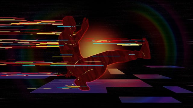 Remdans, Voetenwerk, Danser