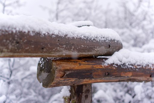 Valla, Nieve, Invierno, Nevado, Frío
