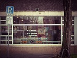 launderette, wash, window