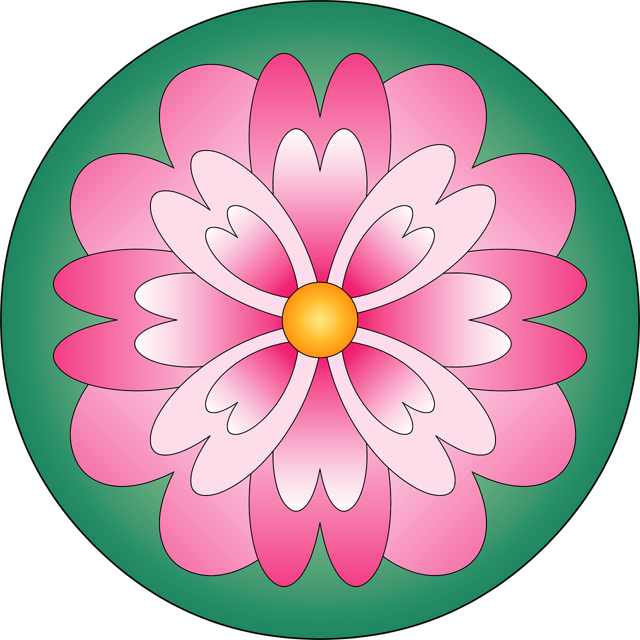 kukka-mandala-vaaleanpunainen-ilmainen-kuva-pixabayssa-pixabay