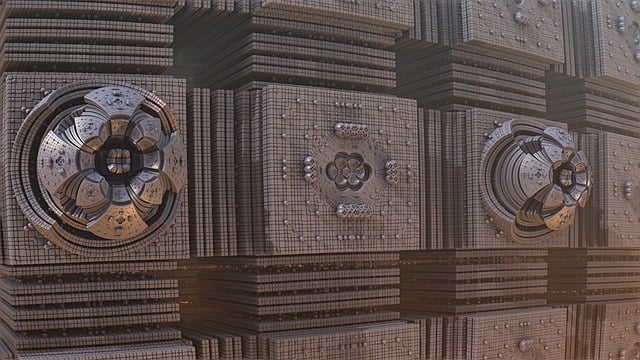 Free background vault 3d wallpapers illustration