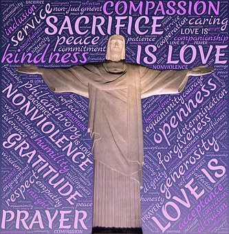 Yêu, Jesus, Lòng Từ Bi, Hy Sinh